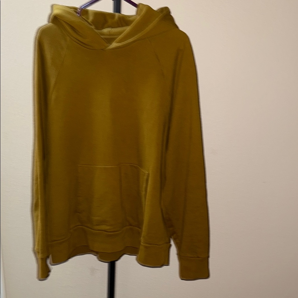 Everlane Men’s 100% Organic Cotton Golden Golden Pullover Hoodie Sweatshirt XL